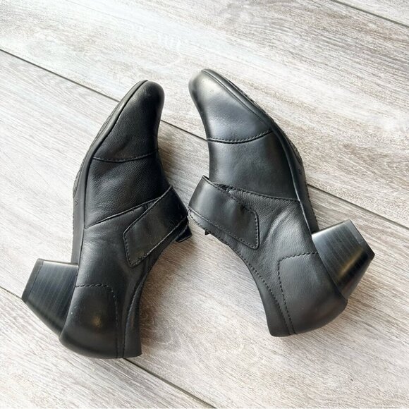 Josef Seibel Leather Ankle Boots in Black - Picture 6 of 13